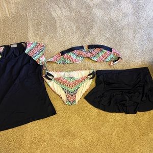 4 piece bathing suit by Athleta